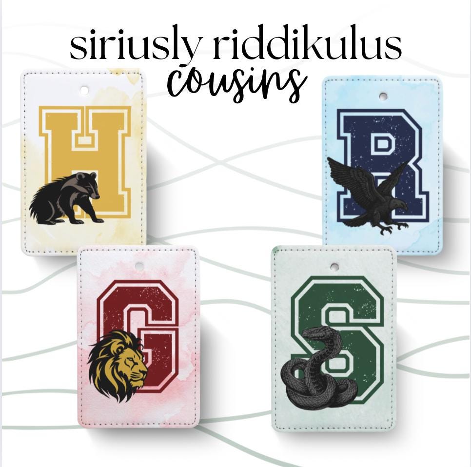 Wizard House Pride Luggage Tag: Magical Travel Accessory