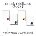 Wizarding House Pride Notepad Collection