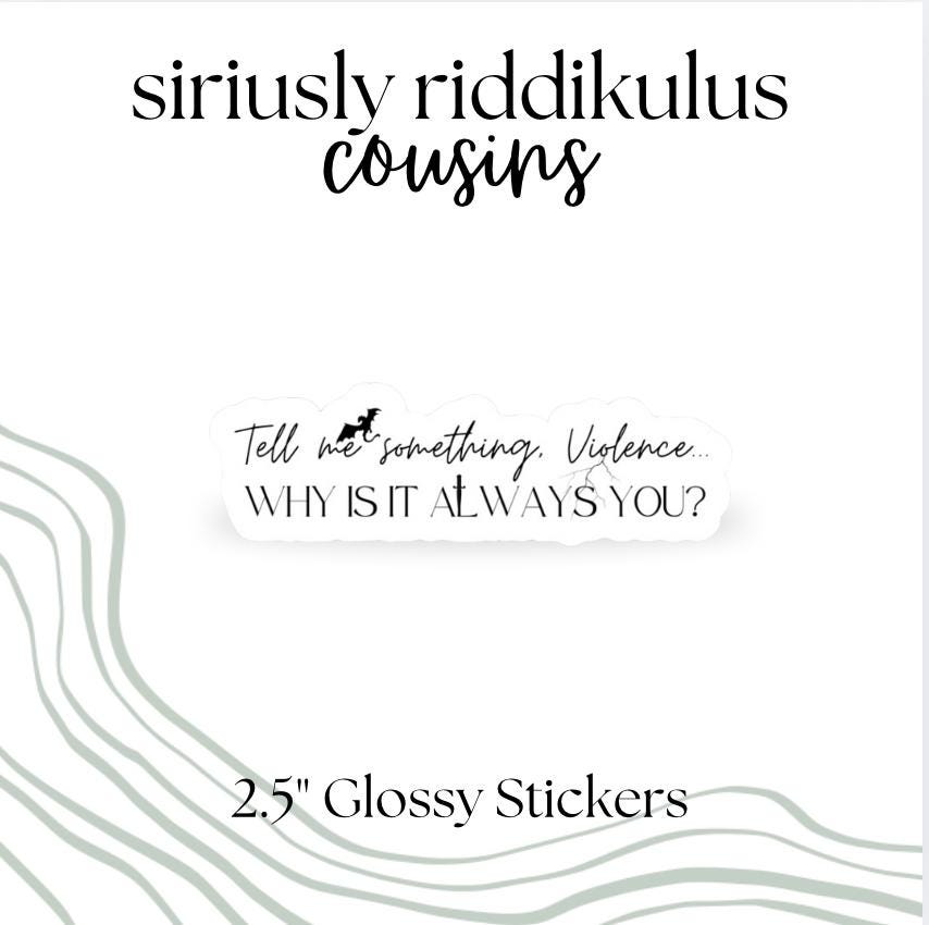 Why Is It Always You? Dragon Rider Sticker | Romantasy Bookish Decal (2-inch)
