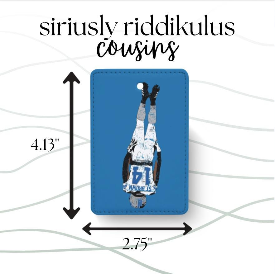 Detroit Football Luggage Tag | Travel Accessories, Sports Fan Gear