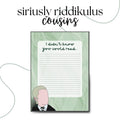 I Didn't Know You Could Read Wizarding Quote Notepad
