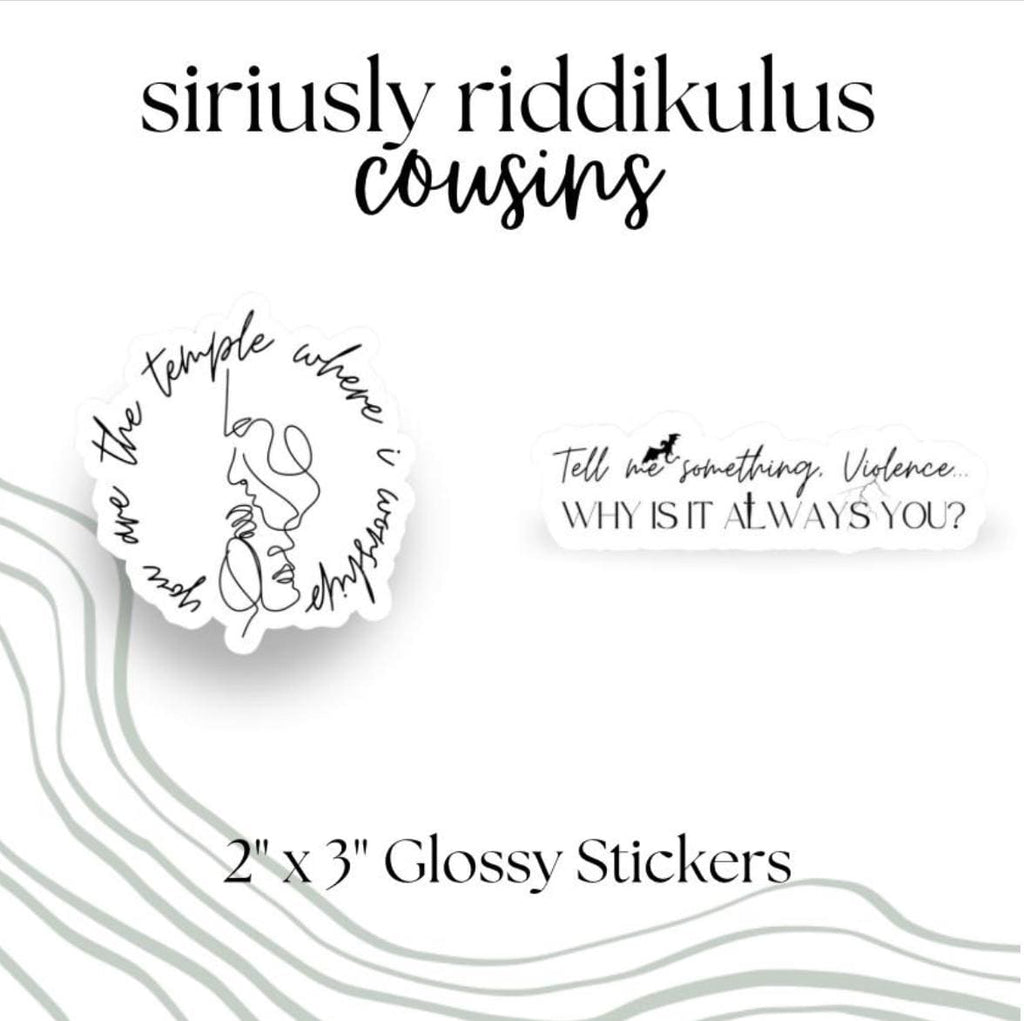 Quest Squad Blow Sh*t Up Dragon Rider Sticker | Romantasy Bookish Decal (2.5-inch)