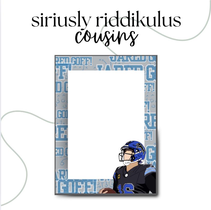 Detroit Football Quarterback Chant Notepad Sports Fan Gift