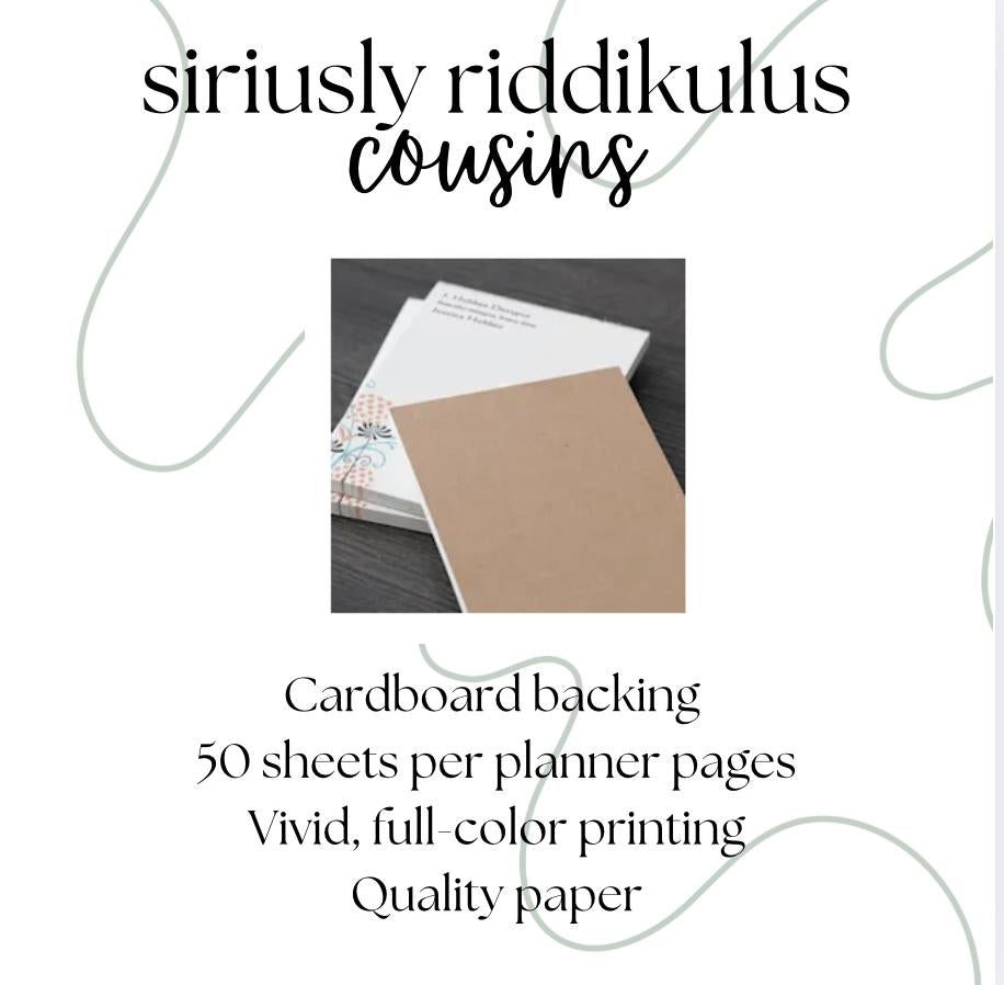 Detroit Football Quarterback Chant Notepad Sports Fan Gift