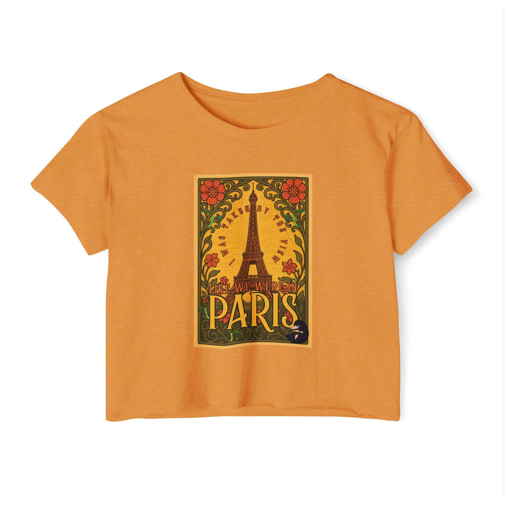 Paris Eiffel Tower Crop Top: Whimsical Wizarding Vibes