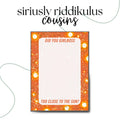 Girlboss Chaos Notepad | Lyric Inspired To-Do List