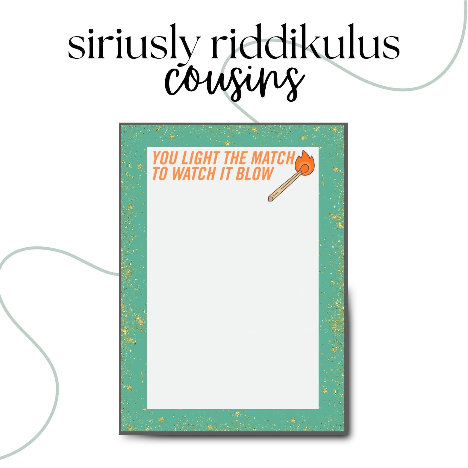 Sequins Are Forever Notepad | Lyric Inspired Showgirl To-Do List